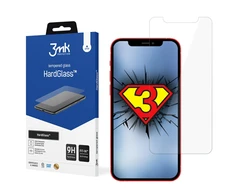 3MK HardGlass skirtas iPhone 12/12 Pro, skaidrus