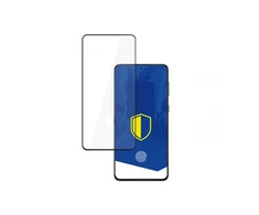3MK HardGlass Max Finger Print Samsung, Galaxy S21, grūdintas stiklas, Juodas, skaidri ekrano apsauga