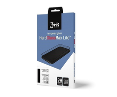 3MK HardGlass Max Lite ekrano apsauga, Apple, iPhone 7/8, grūdintas stiklas, skaidrus/Baltas