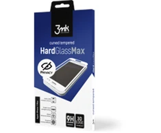 3MK HardGlass Max Privacy ekrano apsauga, Apple, iPhone XS Max, grūdintas stiklas, skaidrus/Juodas
