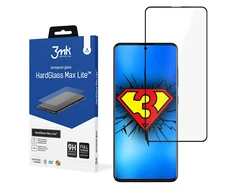 3MK HardGlass Max Samsung, Samsung Galaxy A51, 3D Glass, Juodas, grūdinto stiklo apsauga