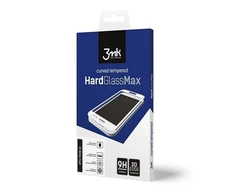 3MK HardGlass Max ekrano apsauga, Apple, iPhone 7 Plus, grūdintas stiklas, skaidrus/Juodas