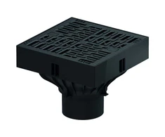Trapas Aco DN 100 Self XtraPoint 25x25cm B 125, plastikas