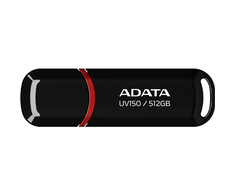 ADATA | USB Flash Drive | UV150 | 512 GB | USB 3.2 Gen1 | Juodas
