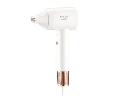 Adler Plaukų džiovintuvas | SUPERSPEED AD 2272 | 1800 W | Number of temperature settings 3 | Ionic function | Baltas