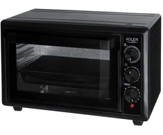 Mikrobangų krosnelė Adler | Electric Oven | AD 6023 | 26 L | 1500 W | Juodas