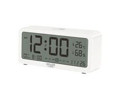 Adler | Žadintuvas | AD 1195w | Signalizacijos funkcija | Baltas