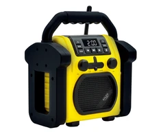 Adler | Construction radio with Bluetooth | AD 1911 | AUX in | Juodas/Geltona