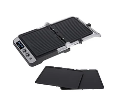 Sumuštinių keptuvas Adler | Electric Grilis | AD 3059 | Table | 3000 W | Nerūdijantis plienas/Juodas