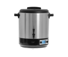 Adler | Electric pot/Cooker | AD 4496 | 2600 W | 28 L | Nerūdijantis plienas/Juodas