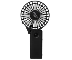 Ventiliatorius Adler Foldable Mini Fan | AD 7336 | Desk Fan | Diameter 6.5 cm | Greičių skaičius 1 | Juodas