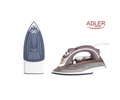 Adler | Lygintuvas | AD 5030 | Garų lygintuvas | 3000 W | Vanduo tank capacity 310 ml | Continuous steam 20 g/min | Brown