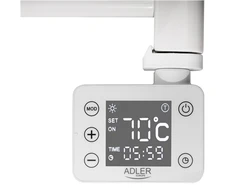 Adler LED elektrinis vonios kambario radiatorius | AD 7823 | Radiatorius | 400 W | Baltas | IP24