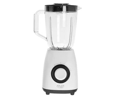 Plakiklis Adler | Maišytuvas su stiklainiu | AD 4085 | Stalviršis | 1000 W | Stiklainio medžiaga Plastikas | Stiklainio talpa 1,5 L | Baltas