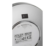 Adler | Veidrodis | AD 2159 | 15 cm | LED veidrodis | Chrome