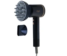 Adler Plaukų džiovintuvas | AD 2270 SUPERSPEED | 1600 W | Number of temperature settings 3 | Ionic function | Diffuser nozzle | Mėlyna