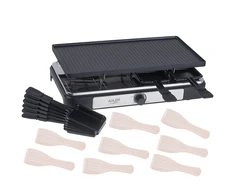 Adler | Raclette - electric grill | AD 6616 | Table | 1400 W | Juodas/Nerūdijantis plienas