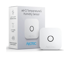 „Aeotec aërQ“ temperatūros ir drėgmės jutiklis, „Z-Wave Plus“ | AEOTEC | Temperatūros ir drėgmės jutiklis | aërQ