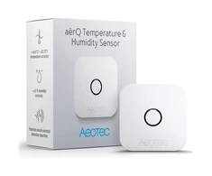 „Aeotec aërQ“ temperatūros ir drėgmės jutiklis, „Z-Wave Plus“ | AEOTEC | Temperatūros ir drėgmės jutiklis | aërQ