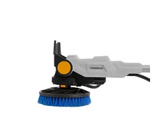 Akumuliatorinis bešepetėlis teleskopinis valymo šepetys Batavia Twin Brush 18V, be akum. ir įkroviklio