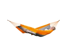 Amazonas Silk Traveller techno (oranžinis-pilkas) Travel Hamakas, 220x140 cm, 150 kg
