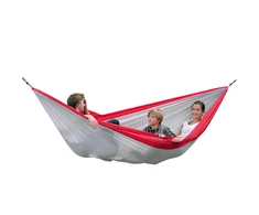 Amazonas Silk Traveller XXL (raudonas-sidabrinis) Travel Hamakas, 320x230 cm, 200 kg