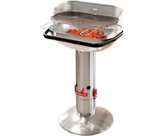 Anglinė lauko kepsninė Barbecook Loewy 55 SST 59.8 x 35.4 x 101 cm | BC-CHA-1004 | Sidabrinė