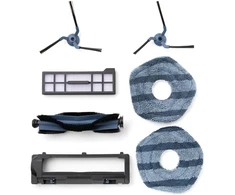 Anker Eufy | Replacement Parts Kit for Eufy C20 Omni Robot Vacuum, Roller with Bristles and Rubber, Guard, 2 Side Brushes, Washable Filter, and 2 Mop Cloths