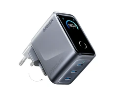 Anker Prime Charger, 3 Ports, 160W, Sidabrinis