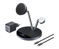 Anker Prime Wireless Charging Station Qi2.2 25W wireles charging (3-in-1, MagGo, AirCool, Dock Stand) PSU added