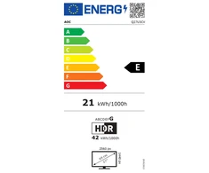 Monitorius AOC Q27U3CV 27 colių IPS QD WLED WQHD 75 Hz HDMI