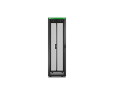 APC Easy Rack 600mm/42U/1000mm, su stogu, ratukais, kojelėmis ir 4 laikikliais, be šoninių panelių, juodas | Schneider Electric