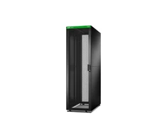 APC Easy Rack 600mm/42U/1100mm su stogu, šoniniu skydeliu, ratukais, kojomis ir 4 laikikliais, be dugno, juodas | Schneider Electric