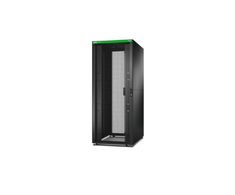 APC Easy Rack 800mm/42U/1100mm su stogu, šonine panele, ratukais, kojelėmis ir 4 laikikliais, be dugno, juodas | Schneider Electric