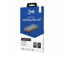 3MK HardGlass Max Lite, skirtas iPhone 12/12 Pro, Juodas, ekrano apsauga nuo pirštų atspaudų
