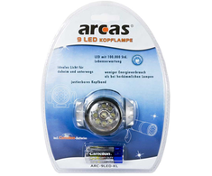 Arcas | Priekinis žibintas | ARC9 | 9 LED | 4 apšvietimo režimai