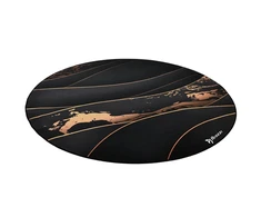 Arozzi Zona Round Floor Pad | Juodas/Gold