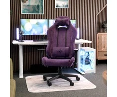 Arozzi TORRETTA žaidimų kėdė Soft Fabric | Violetinės spalvos