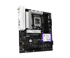Pagrindinė plokštė ASRock B860 PRO RS WIFI | Procesorių šeima Intel | Procesoriaus lizdas LGA1851 | DDR5 | Palaikomos kietojo disko sąsajos SATA, M.2 | SATA jungčių skaičius 4