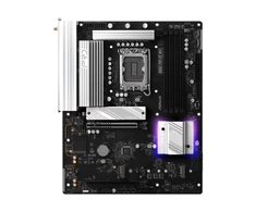 Pagrindinė plokštė ASRock B860 PRO RS WIFI | Procesorių šeima Intel | Procesoriaus lizdas LGA1851 | DDR5 | Palaikomos kietojo disko sąsajos SATA, M.2 | SATA jungčių skaičius 4