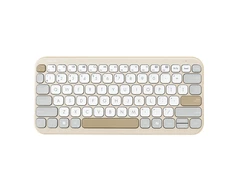 Asus Marshmallow KW100 | Klaviatūra | Wireless | US International | Oat Milk