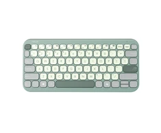 Asus Marshmallow KW100 | Klaviatūra | Wireless | US International | Žalias Tea Latte