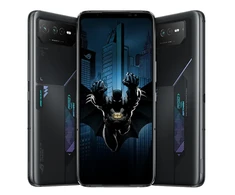 Asus ROG Phone 6 BATMAN Edition Night Juodas, 6,78", AMOLED, 1080 x 2448 pikseliai, MediaTek, Dimensity 9000+ (4nm), vidinė RAM 12 GB, 256 GB, Dvi SIM, Nano-SIM, 3G, 4G, 5G kamera 50+13+5 MP, antrinė kamera 12 MP, Android 12, 6000 mAh