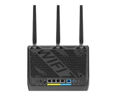 Asus Wireless Wifi 7 Dual Band Gigabit Maršrutizatorius | RT-BE86U | 802.11be | 6800 Mbit/s | Ethernet LAN (RJ-45) jungtys 5 | Tinklelio palaikymas Taip | MU-MiMO Nr. | 4G/5G | Antenos tipas Išorinė/vidinė | 2