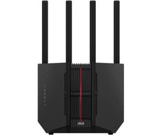 Asus Tri-band WiFi 7 Maršrutizatorius | RT-BE92U BE9700 | 802.11be | 5764 Mbit/s | 2500 Mbit/s | Ethernet LAN (RJ-45) jungtys 5 | Tinklelio palaikymas Taip | MU-MiMO Taip | 4G/5G | Antenos tipas Išorinė antena | 1