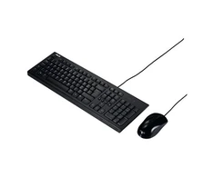 Klaviatūra Asus U2000 | Klaviatūros ir pelės rinkinys | su laidu | US | Juodas