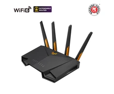Asus Wireless Wifi 6 AX4200 Dual Band Gigabit Maršrutizatorius, ES ir JK kištukas | TUF-AX4200 | 802.11ax | 3603+574 Mbit/s | 10/100/1000 Mbit/s | Ethernet LAN (RJ-45) jungtys 4 | Tinklelio palaikymas Taip | MU-MiMO Taip | 3G/4G duomenų bendrinimas | Antenos tipas Išorinė | 1 x USB 3.2 Gen 1 | 36 mėn.