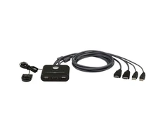 Aten | 2 prievadų USB FHD HDMI kabelis KVM jungiklis | CS22HF