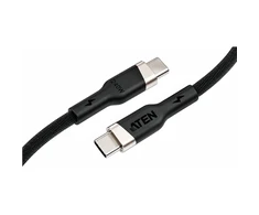 Aten 240W USB-C to USB-C Braided Charging Cable, 1 m | 2L-3101P240 | USB-C to USB-C