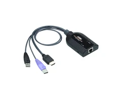 Aten USB HDMI virtualios laikmenos KVM adapterio kabelis (palaiko intelektualiųjų kortelių skaitytuvą ir garso išmontavimo įrenginį) | Aten | USB HDMI virtualios medijos KVM adapterio kabelis (palaiko išmaniųjų kortelių skaitytuvą ir garso išmontavimo įrenginį)